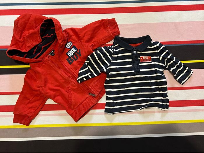 Ensemble polo + gilet