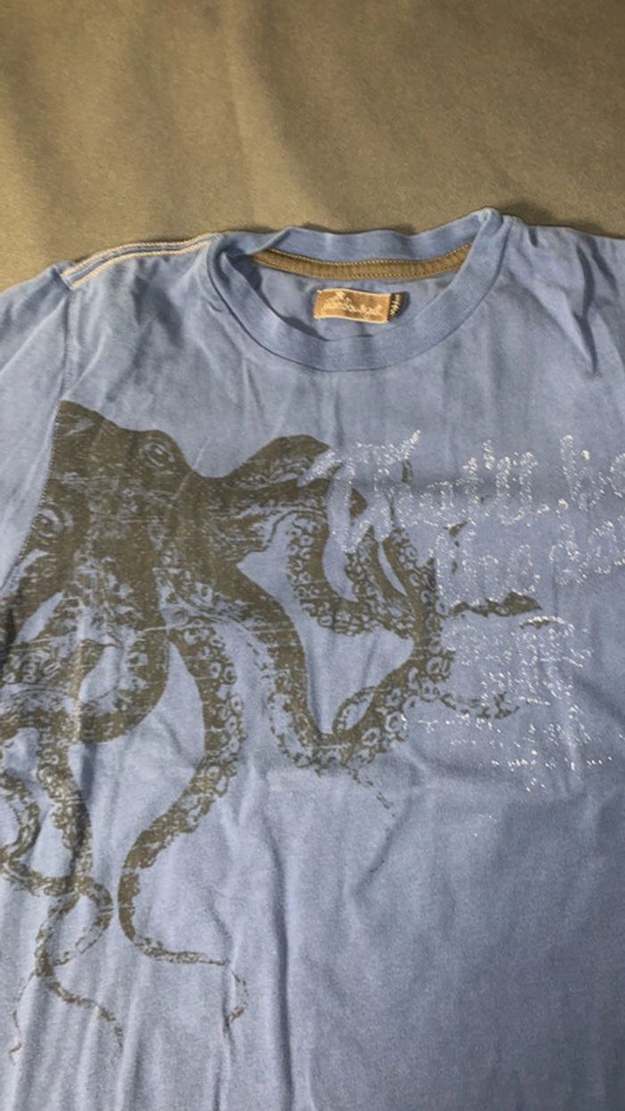 Tee Shirt bleu 10 ans Jean Bourget - photo numéro 2