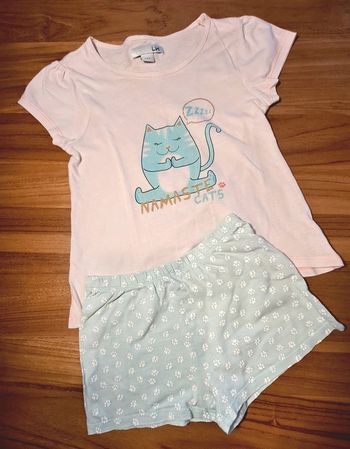 Pyjama short chat 🐱