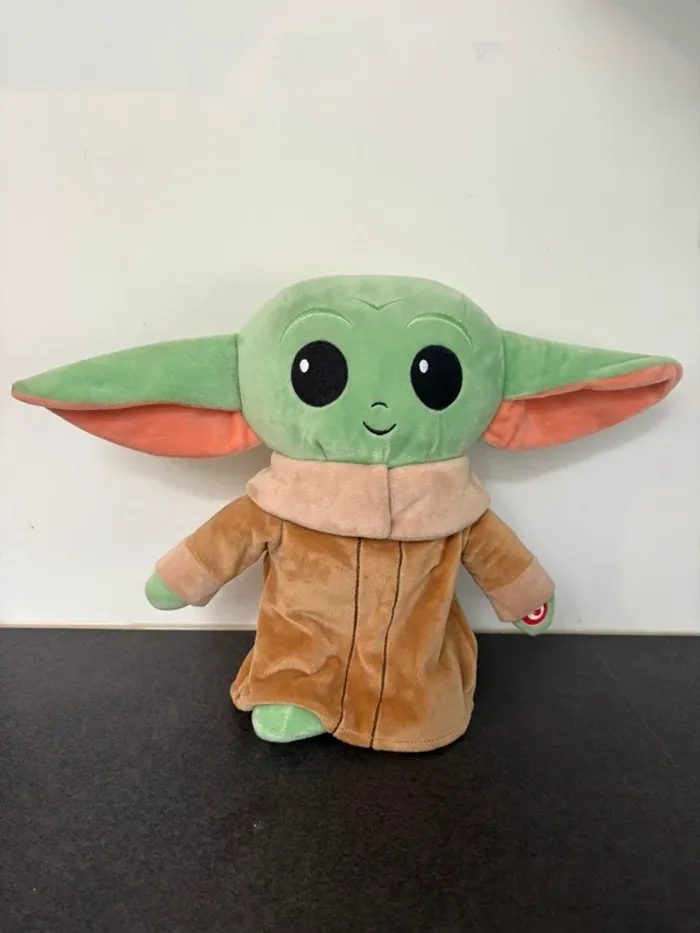Peluche lumineuse star wars bébé yoda/Grogu