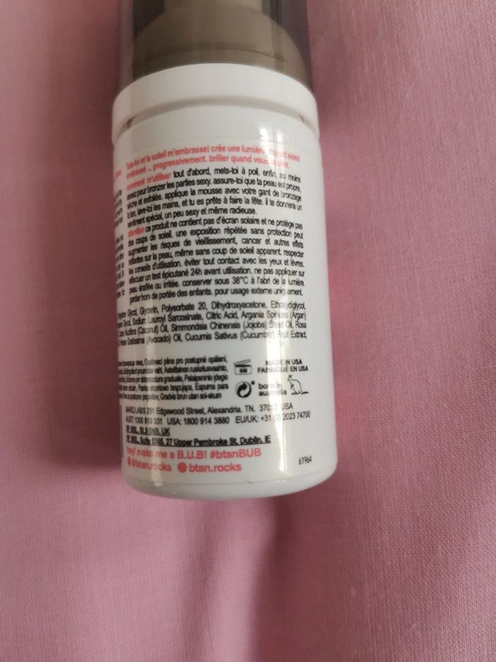 B. Tan mousse bronzante progressive - photo numéro 3