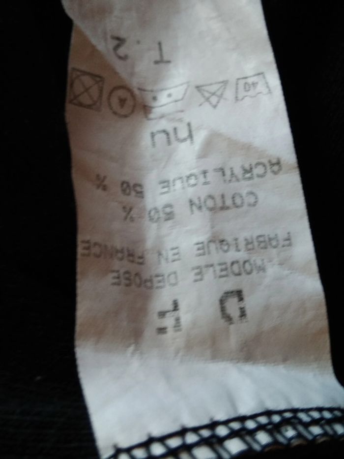 T-shirt manches longues avec liquette voile - photo numéro 8