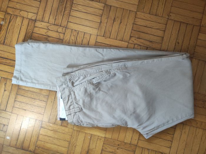 Chino Jules couleur beige taille M - photo numéro 2
