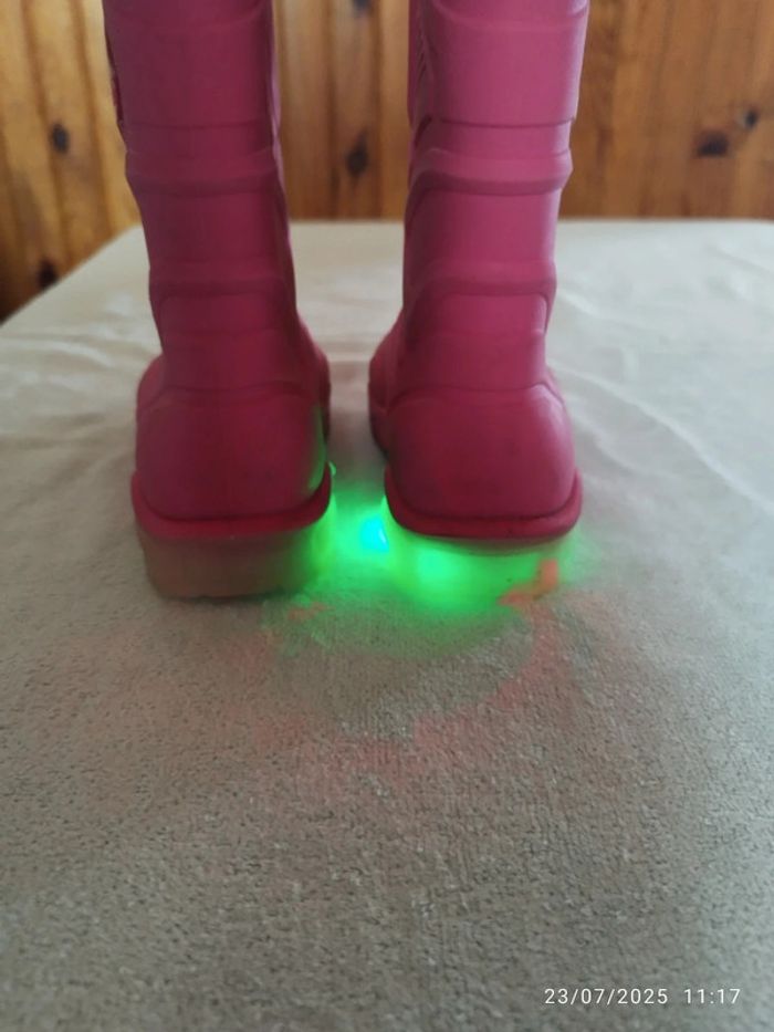 Bottes pluie lumineuses - photo numéro 12