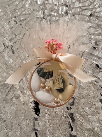 Lot anneaux + tulle pour décoration  / DIY