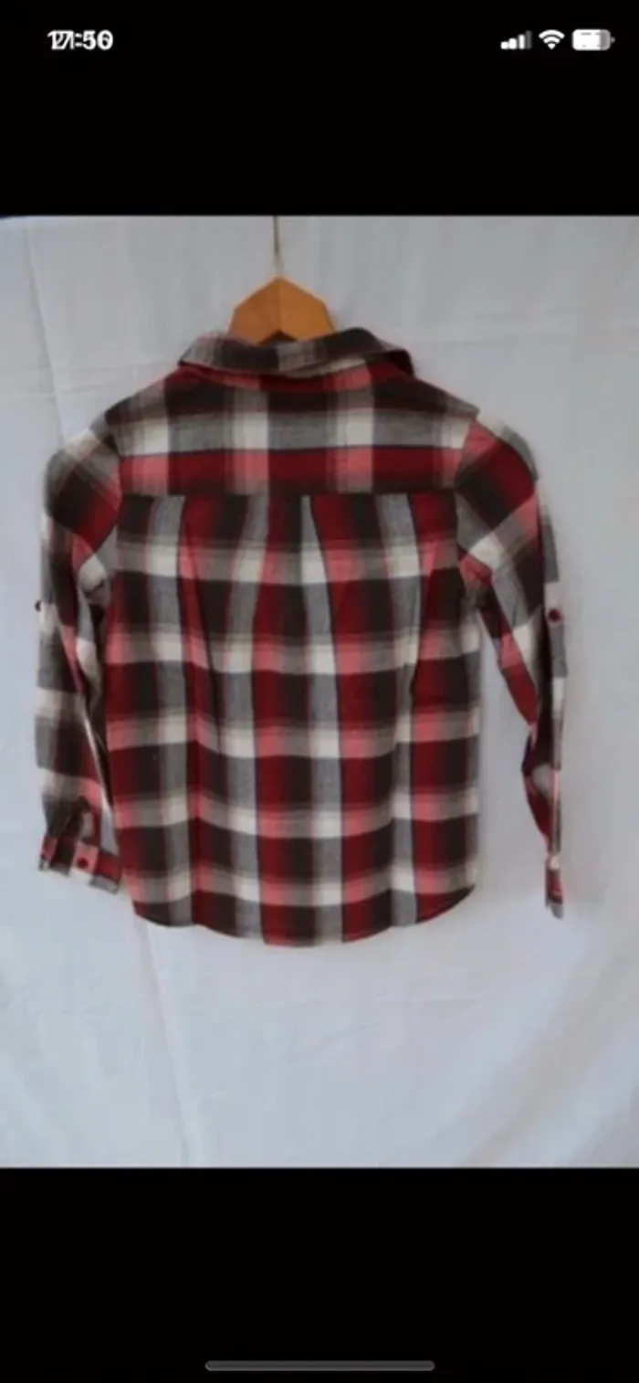 Chemise à carreaux - photo numéro 7