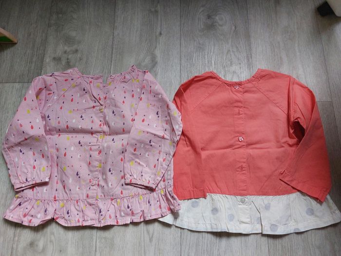 2 chemisiers fins DPAM 18M - photo numéro 2