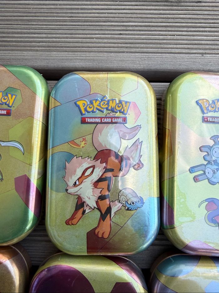 Lot de 9 minitins Pokémon 151 - photo numéro 9