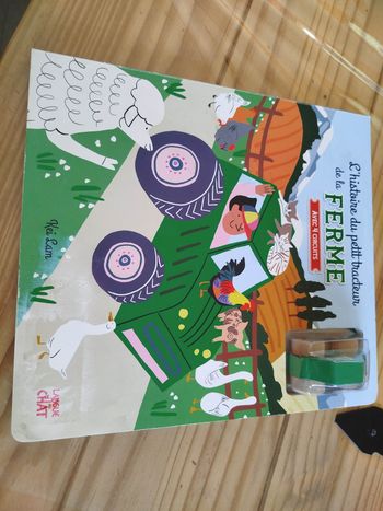 L'histoire du petit tracteur de la ferme 