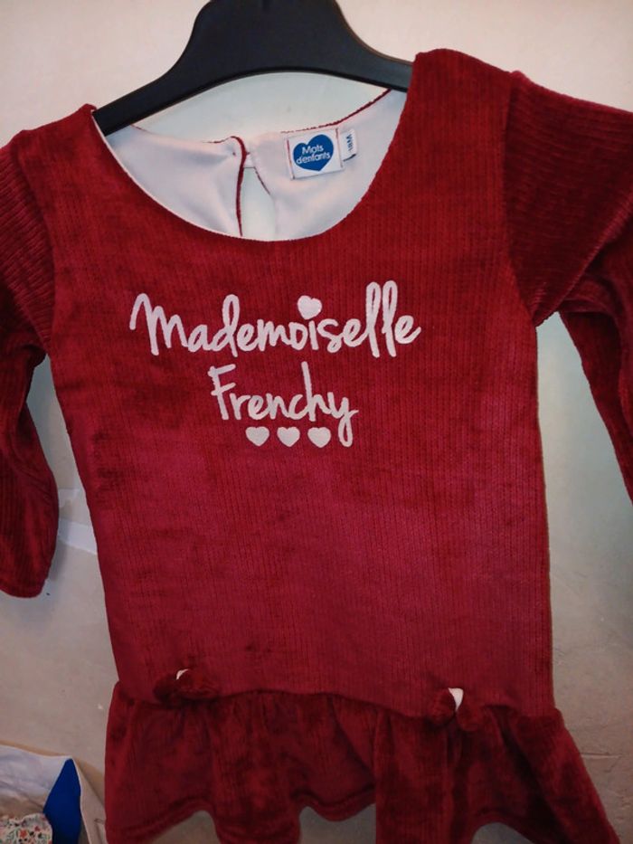 Robe douce 18 mois mots d'enfants - photo numéro 2