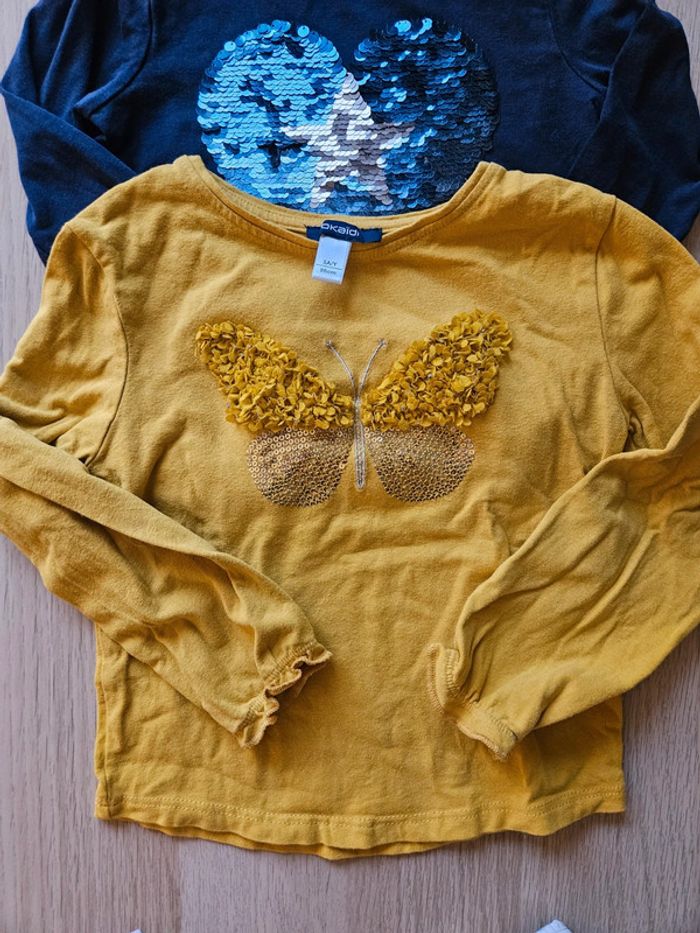 Lot 3 haut Okaidi fille 36 mois - photo numéro 4