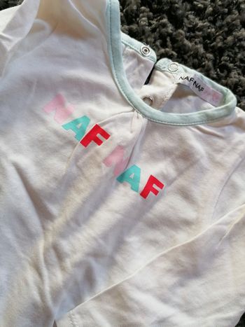T shirt naf naf 6/9 mois