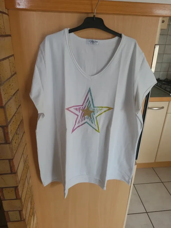 Tee-shirt manches courtes femme C'Mélodie