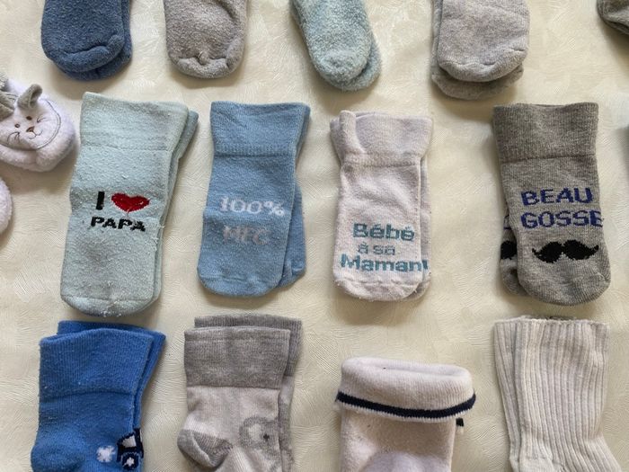 Chaussettes bébé naissance à 12 mois - photo numéro 3