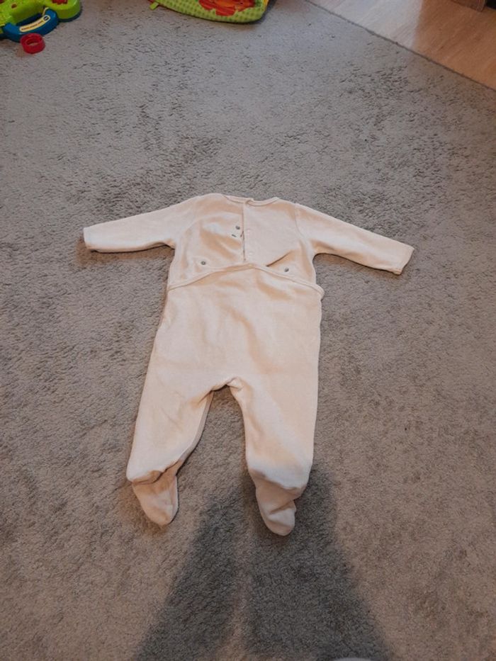 Pyjama 6 mois velours - photo numéro 4