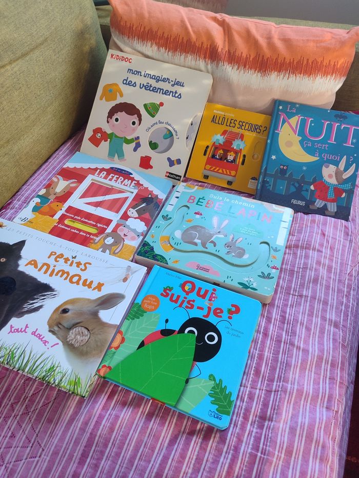 Lot livres 12/18 mois