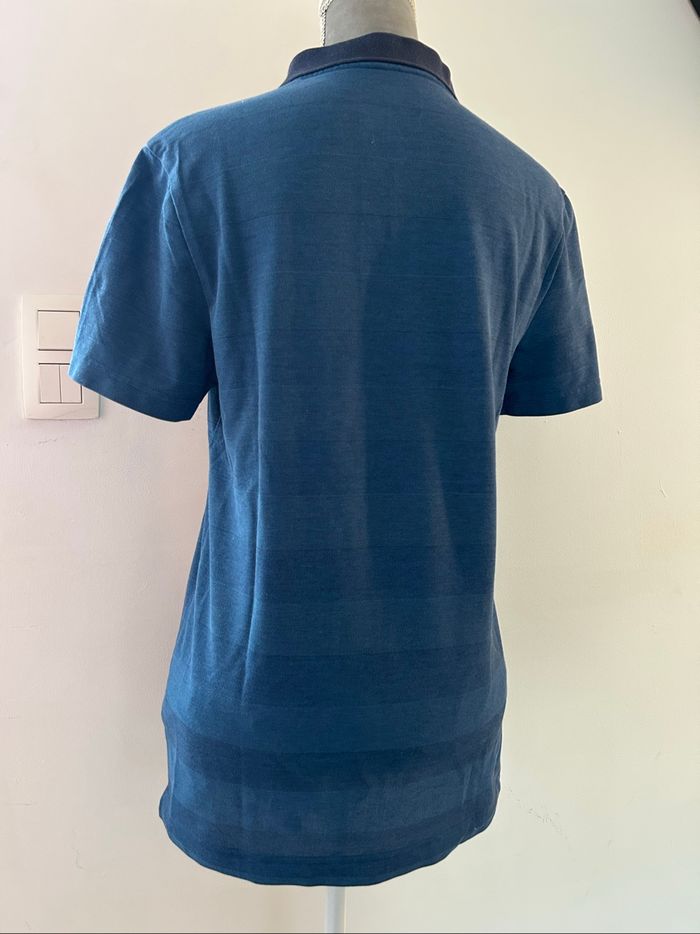 Polo sport Lacoste bleu - photo numéro 6