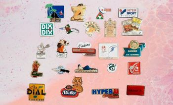 Lot de 23 pin's divers marques