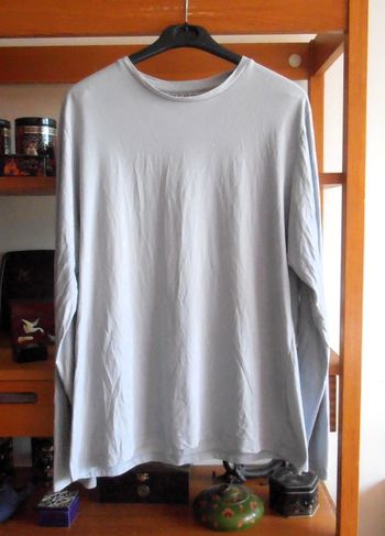 T-shirt homme, Derby, 100% coton, taille L, bleu clair