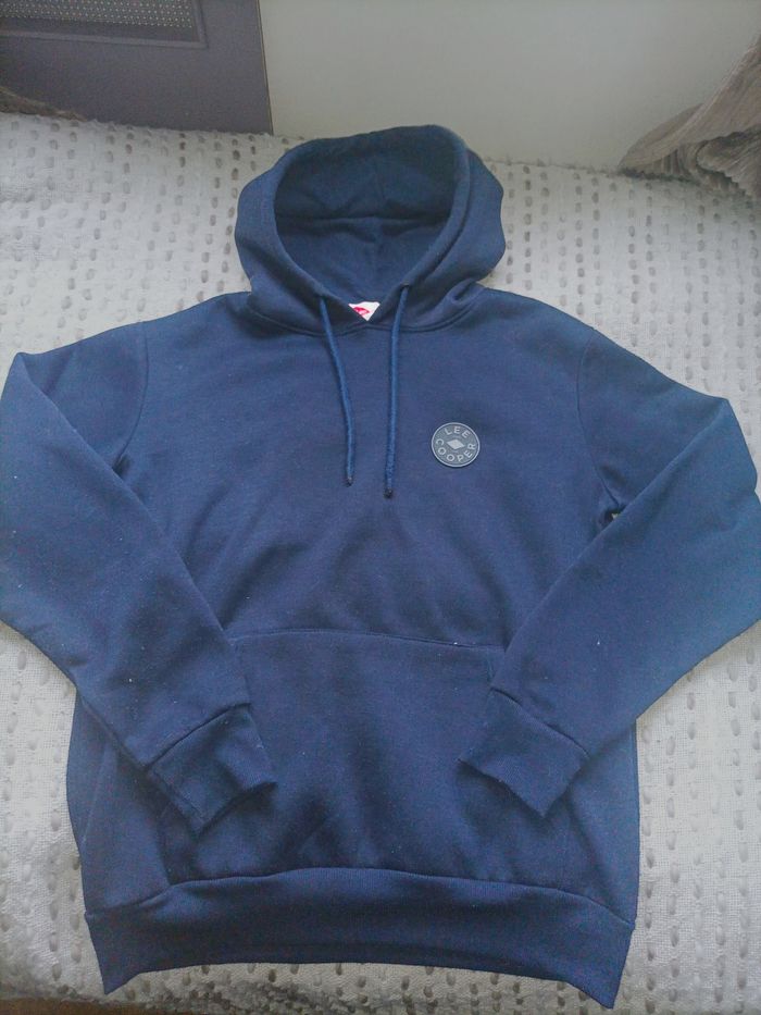 Sweats à capuche Lee Copper bleu marine taille S
