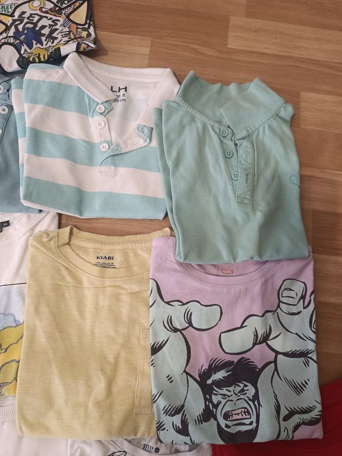 Lot de 27 t-shirts manches courtes - photo numéro 4