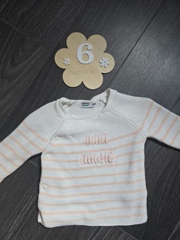 Gilet bébé fille