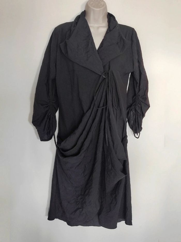 Robe pirate veste portefeuille noir vintage / Equalence Paris - 42/XL - photo numéro 12