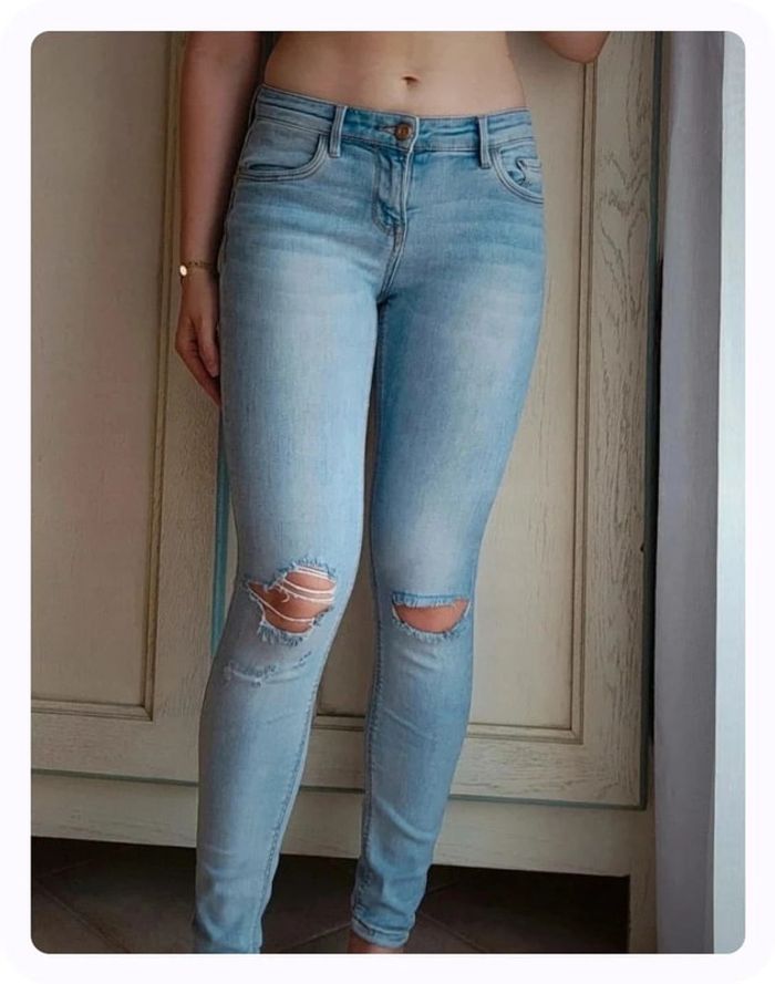 Jean clair skinny destroy Stradivarius