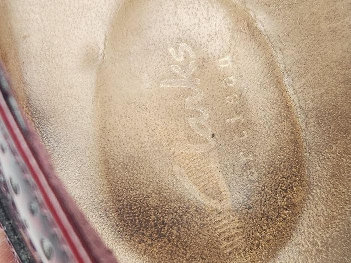 Clarks Trish Massie Richelieus/Derbies Femme Bordeaux Verni (Sans Lacets) - Taille 40 - photo numéro 9