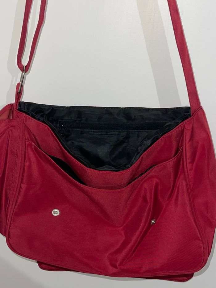 Sac bandoulière rouge - photo numéro 2