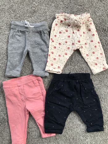 Lot pantalons fille