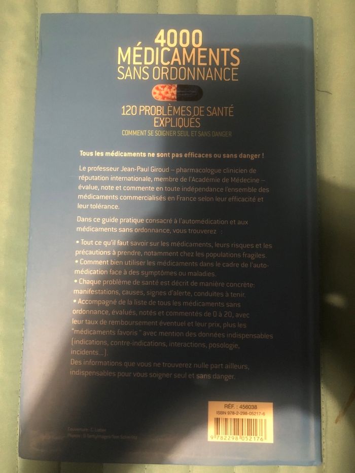 4000 médicaments sans ordonnance - 120 problèmes de santé expliqués - Comment se soigner seul et sans danger - photo numéro 2