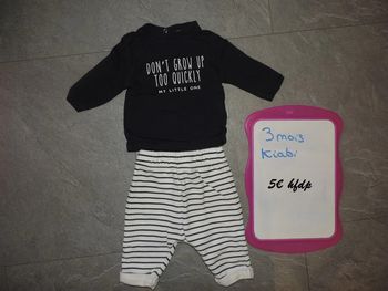 ensemble kiabi taille 3 mois
