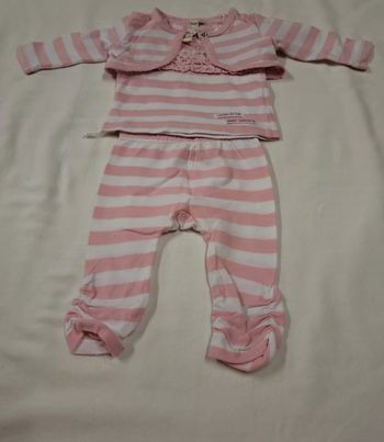 Ensemble 3pieces fille 3mois