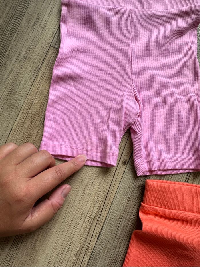 Legging short côtelé primark 4/5 ans fille - photo numéro 3