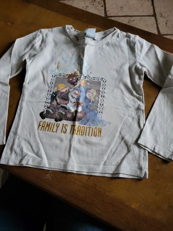 Tee-shirt reine des neiges