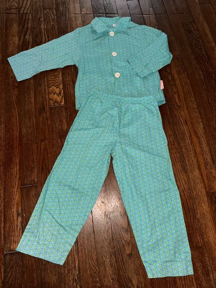 Pyjama coton petit pan 4 ans