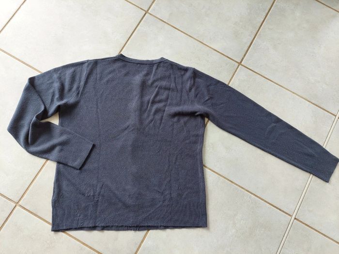 Gilet à boutons  bleu marine L - photo numéro 3