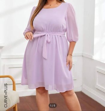 Robe lilas