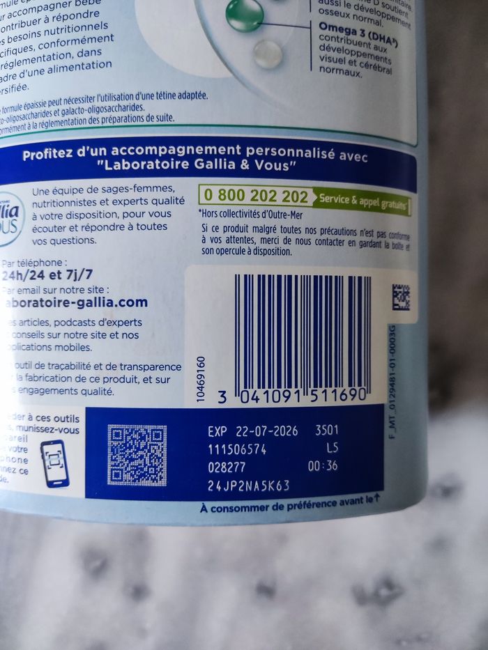 Lait Gallia - photo numéro 2