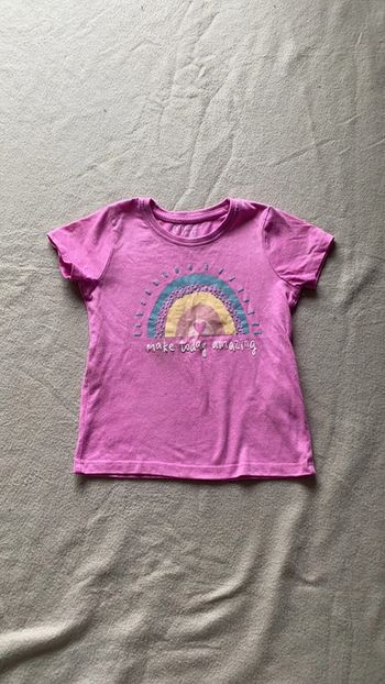 Tee-shirts rose arc en ciel