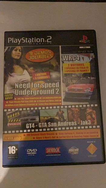 démo ps2 Sony