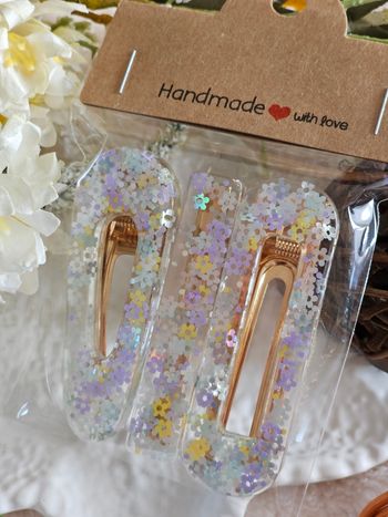 Lot de 3 barrettes à cheveux 