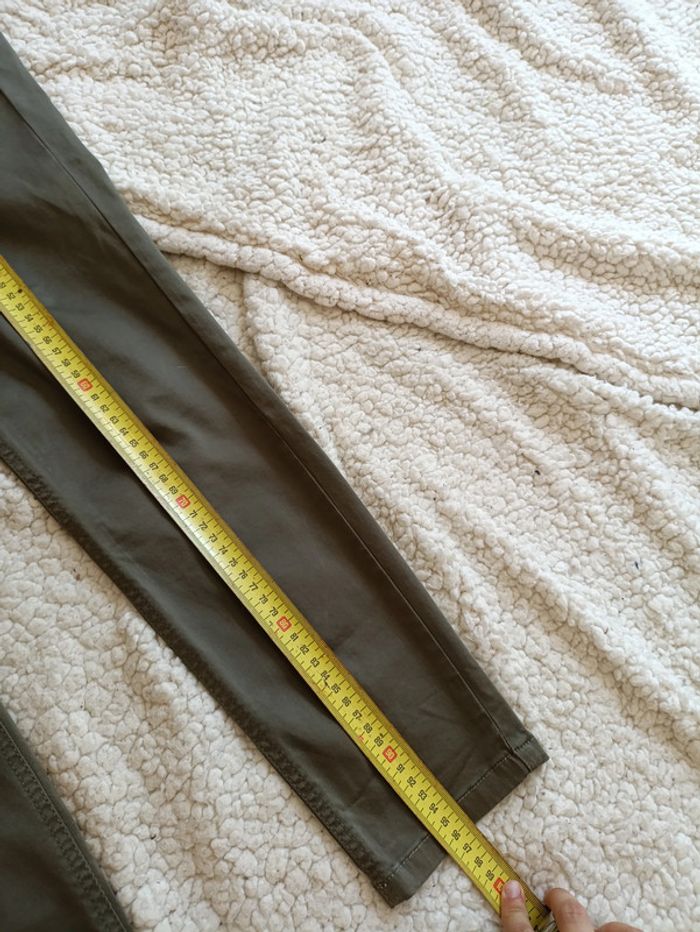 Pantalon droit beige clair Calzedonia taille L - photo numéro 9