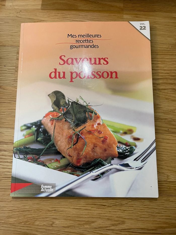 Livre recettes saveurs du poisson