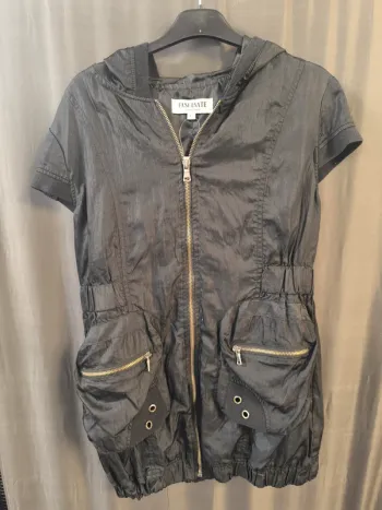 303858 veste sans manche noir L Fascinate