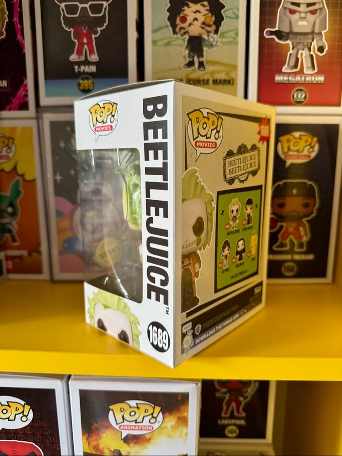 Funko Pop! Movies 1689 - Beetlejuice Beetlejuice - Beetlejuice - Limited Edition Chase - photo numéro 3
