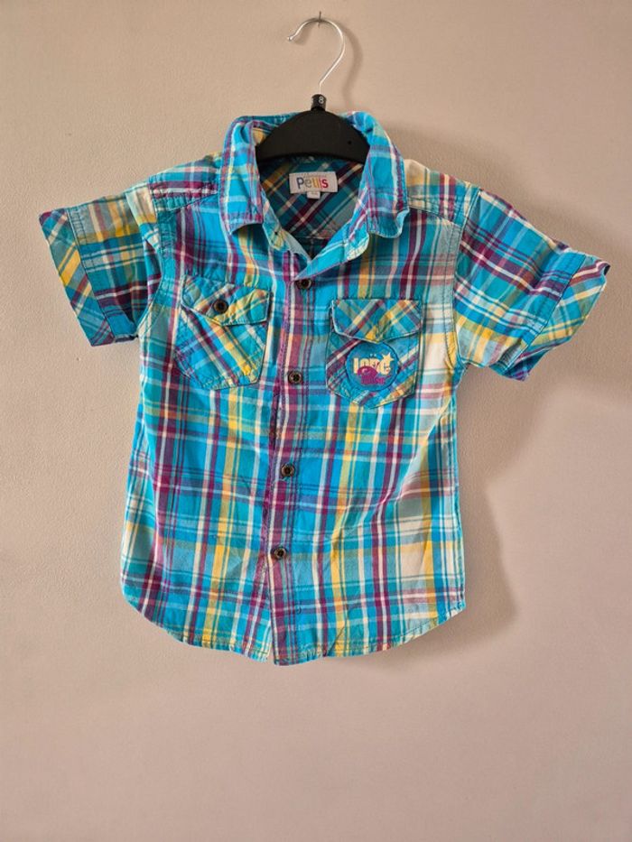 Chemise manches courtes 5 ans compagnie des petits