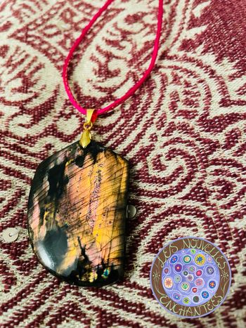 🌈Collier ajustable Spectrolite Collection Iris🌈