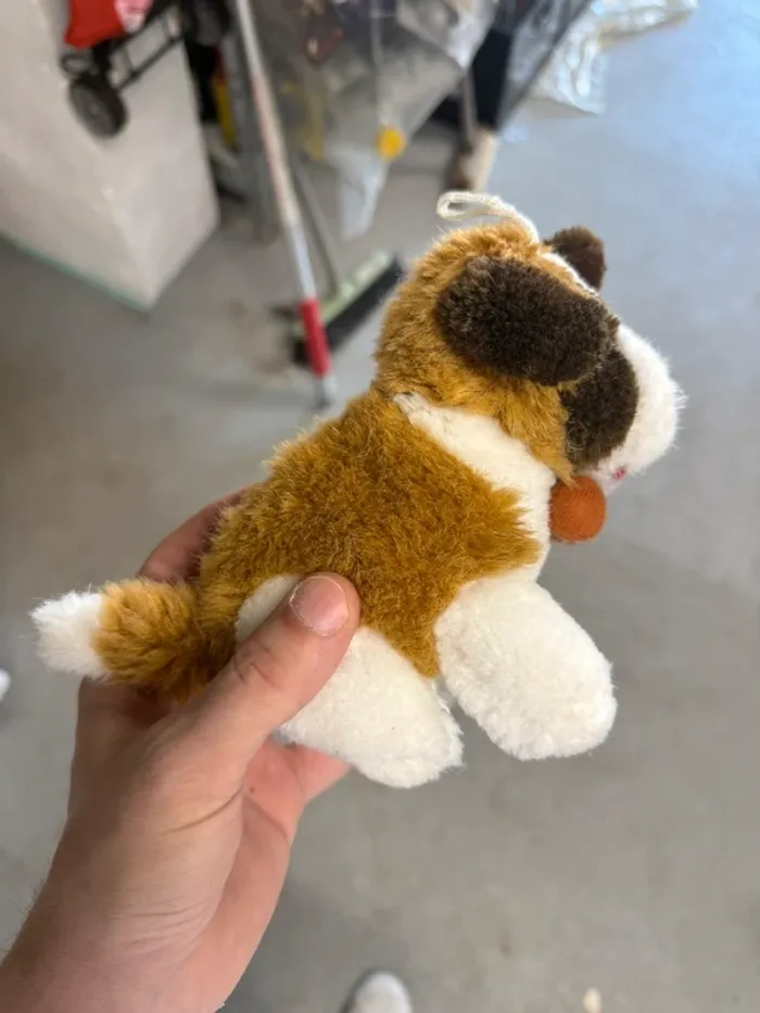 Peluche chien Saint-Bernard - photo numéro 2